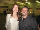 Saffron Burrows signing proof