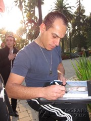 signing photo
