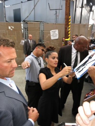 Salma Hayek autograph