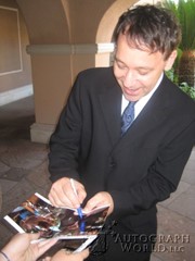 signing photo