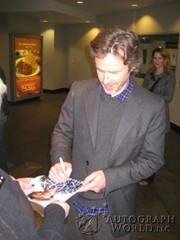 signing photo