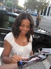 Sanaa Lathan signing proof