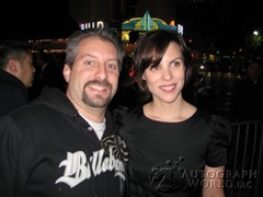 signing photo
