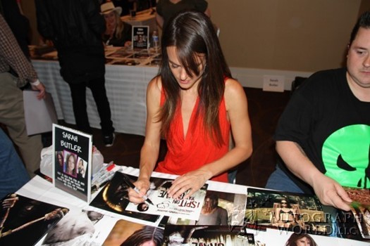 Sarah Butler autograph