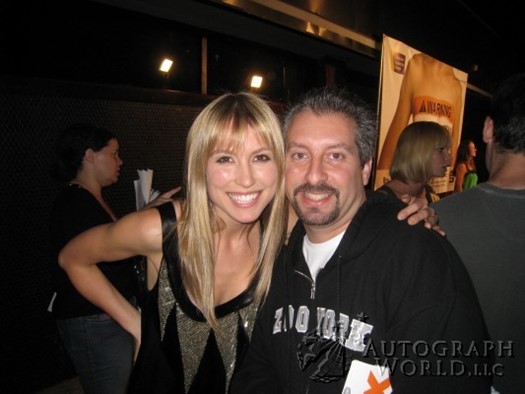 Sarah Carter autograph