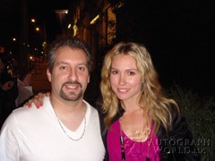 signing photo