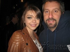 signing photo