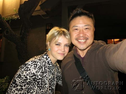 Sarah Jones autograph