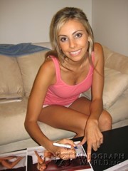 signing photo