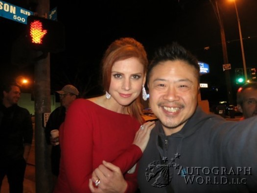 Sarah Rafferty autograph