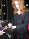 Sarah Rafferty signing proof