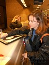 Sarah Ramos signing proof