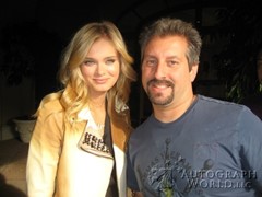 signing photo