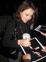signing photo