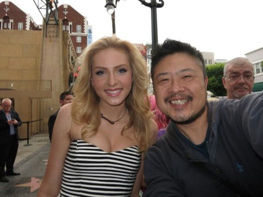 Saxon Sharbino autograph