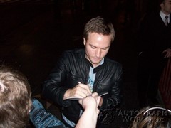 signing photo