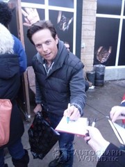 signing photo