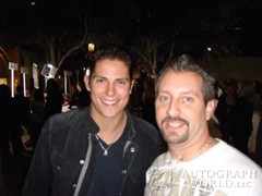 signing photo