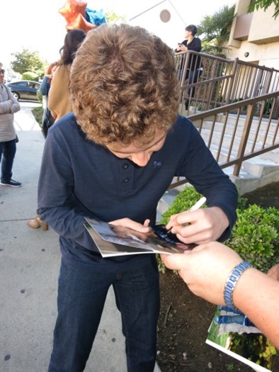 Sean Giambrone autograph