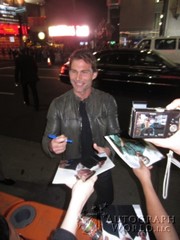 signing photo