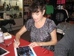 signing photo