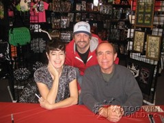 signing photo