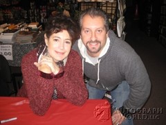 signing photo