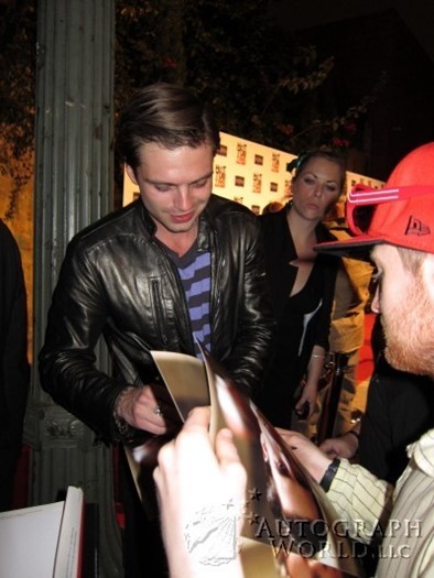 Sebastian Stan autograph