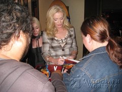 signing photo