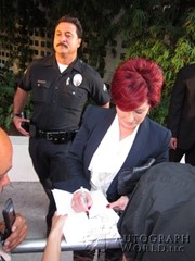 signing photo