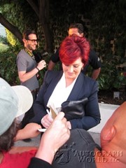 signing photo