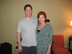 signing photo