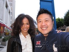 signing photo