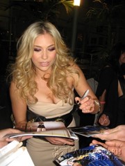 signing photo