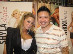 signing photo