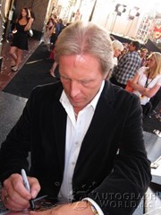 signing photo