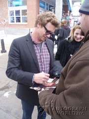 signing photo