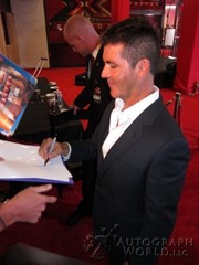 signing photo