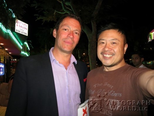 Dominic West autograph