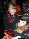 Sissy Spacek signing proof