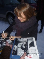signing photo