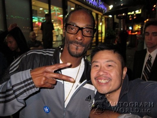 Snoop Dogg autograph