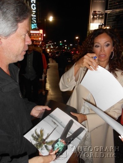 Sofia Milos autograph