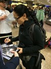 Sonia Braga signing proof