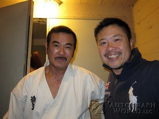 Sonny Chiba autograph