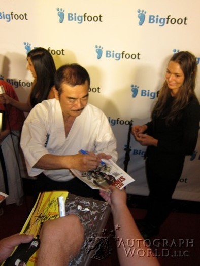 Sonny Chiba autograph