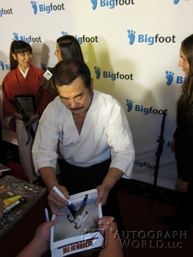 Sonny Chiba autograph