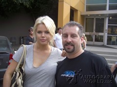 signing photo