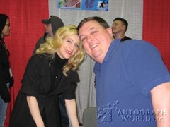 signing photo