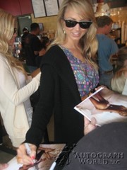 signing photo